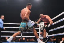 مبارزه جای اوپتایا با حسین چینکارا