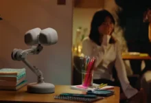 چراغ رباتیک رومیزی