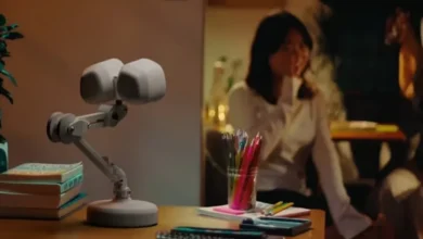 چراغ رباتیک رومیزی