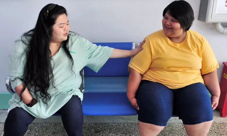 چاقی در چین