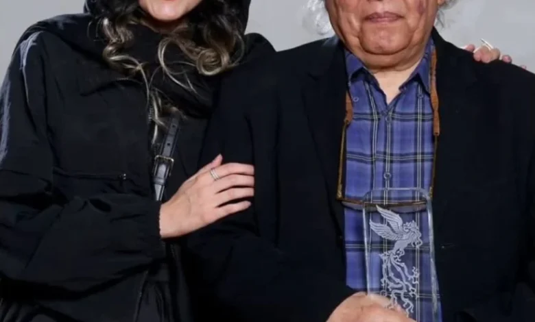 ماهور الوند و پدرش سیروس الوند