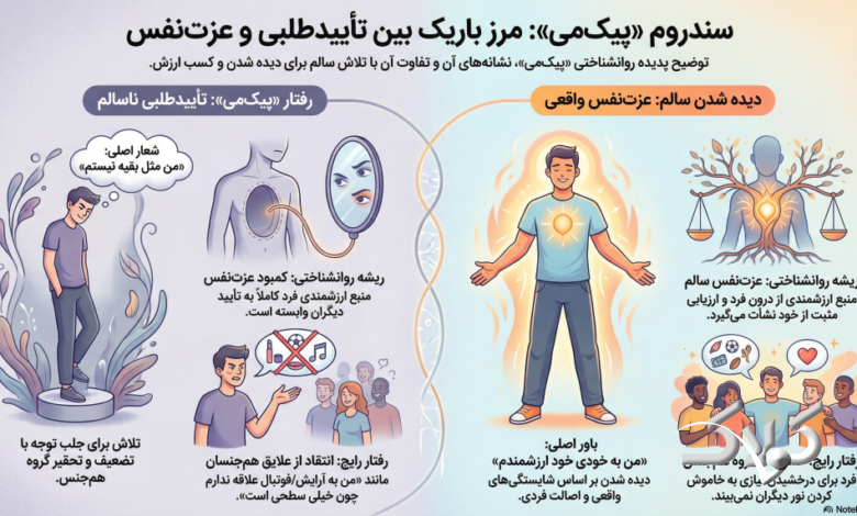 تفاوت پیکمی و عزت نفس