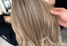 رنگ موی بلوند صحرایی