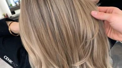 رنگ موی بلوند صحرایی