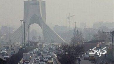 هوای تهران در وضعیت قرمز قرار گرفت
