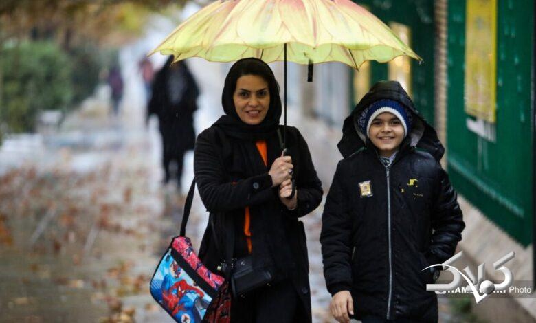 باران بارندگی هواشناسی آب و هوا پاییز