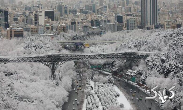 برف و باران تا ساعتی دیگر میهمان پایتختنشینان