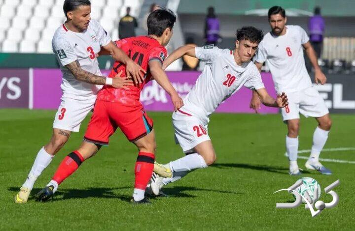جدول گروه ایران در جام ملتهای زیر ۲۳ سال آسیا هفته اول