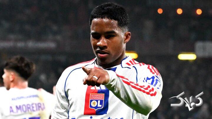 مقایسه عجیب با مسی؛ اولین هتتریک اندریک در لیگ فرانسه سوژه شد + عکس