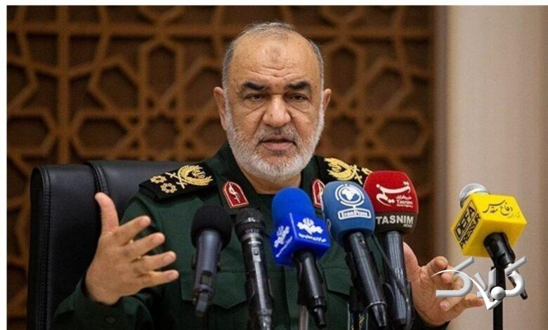 اولین تصویر از سنگ مزار سردار سلامی منتشر شد