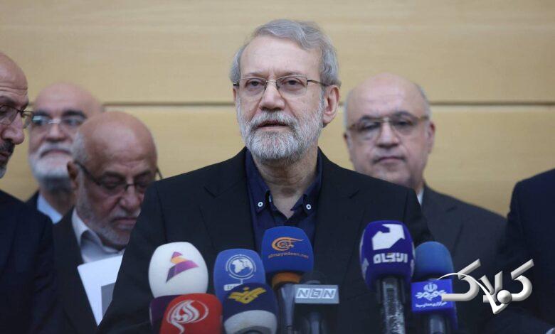 لاریجانی: اسرائیل نقشه جنگ شهری مسلحانه در ایران را کشیده بود +ویدیو
