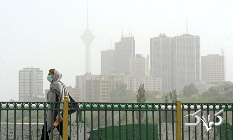افزایش آلودگی هوا در تهران و ۵ شهر دیگر