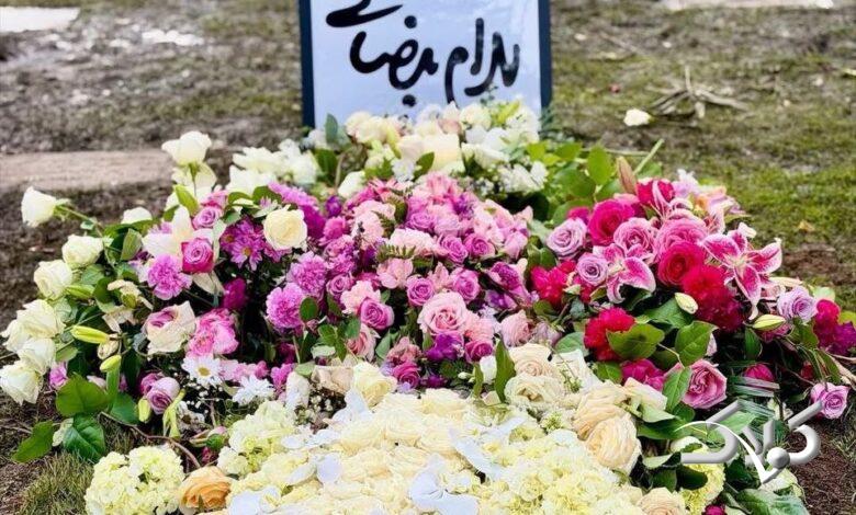 اولین عکس از آرامگاه بهرام بیضایی در آمریکا منتشر شد