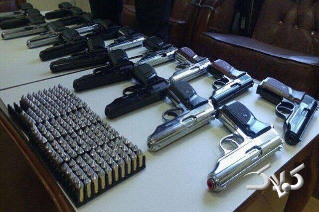 ۶۰ هزار قبضه سلاح از اغتشاشگران کشف شد