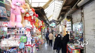 بازار همدان کرونا