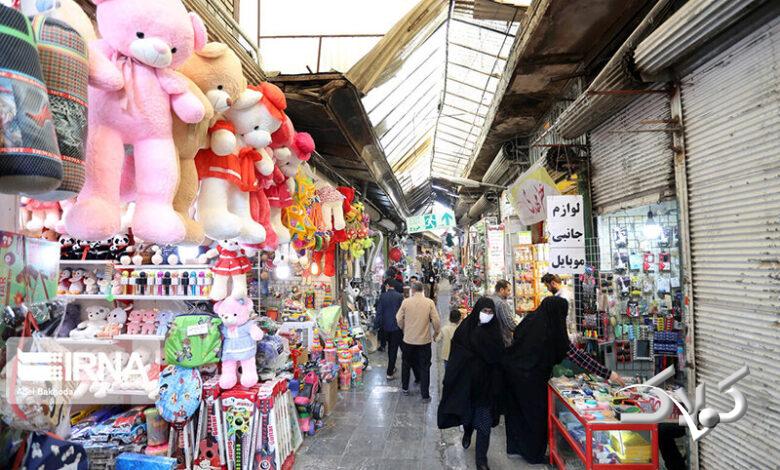 بازار همدان کرونا