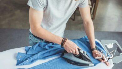 اتو کردن پیراهن مردانه