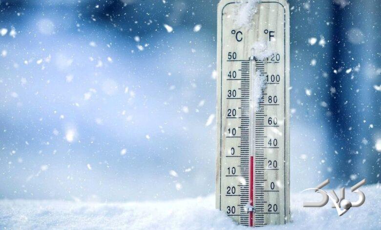 سرمای هوا - یخبندان