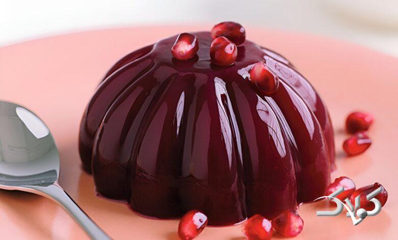 ژله انار
