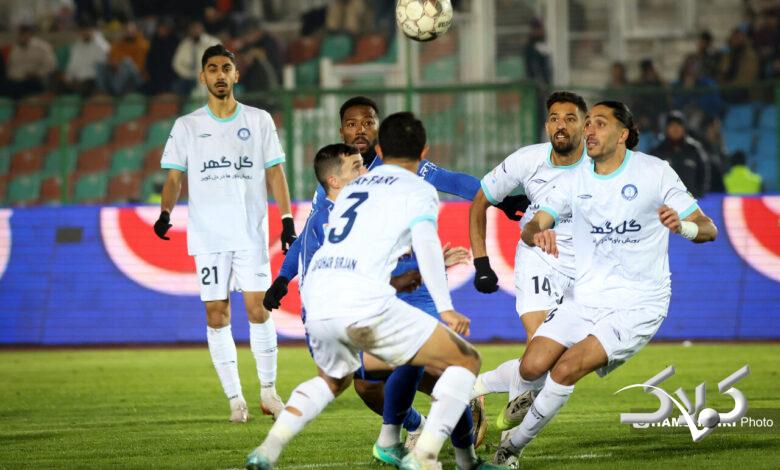 تصاویر بازی استقلال ۰-۱ گلگهر