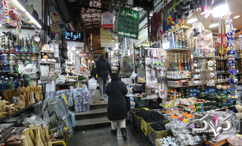 فعالیت بازار تجریش در آرامش