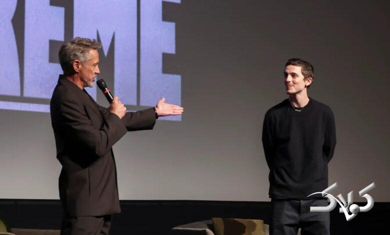 رابرت داوني جونيرو و تيموتي شالامي