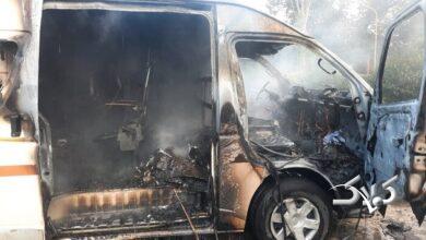 آتش زدن آمبولانس