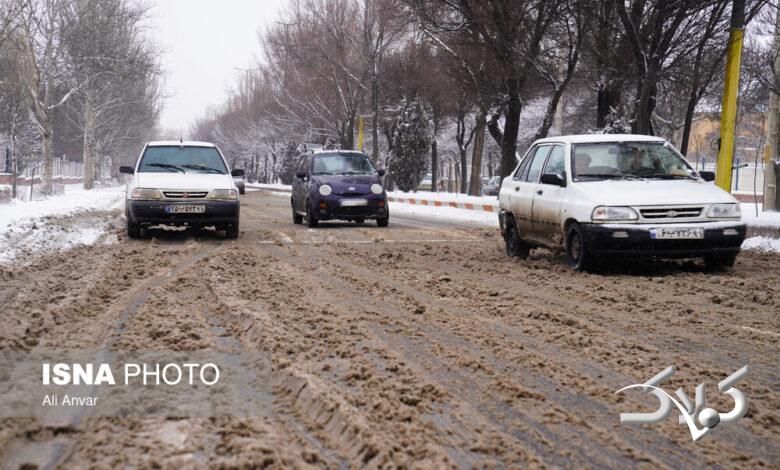 رانندگی در برف