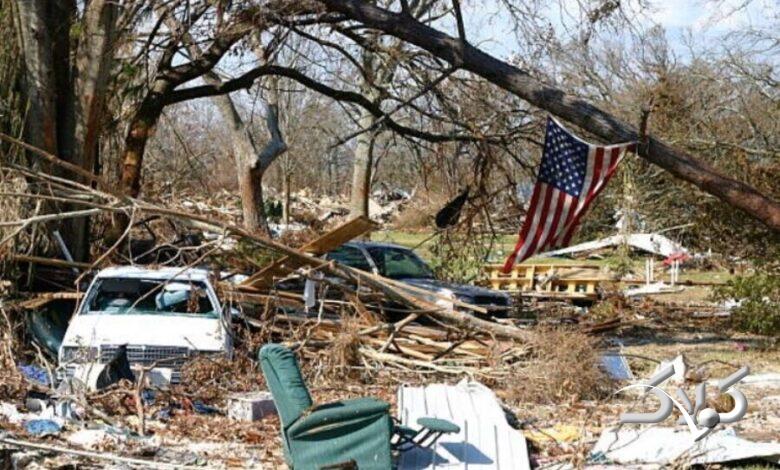شرایط نامساعد جوی در آمریکا