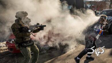 اعتراض در مینیاپولیس