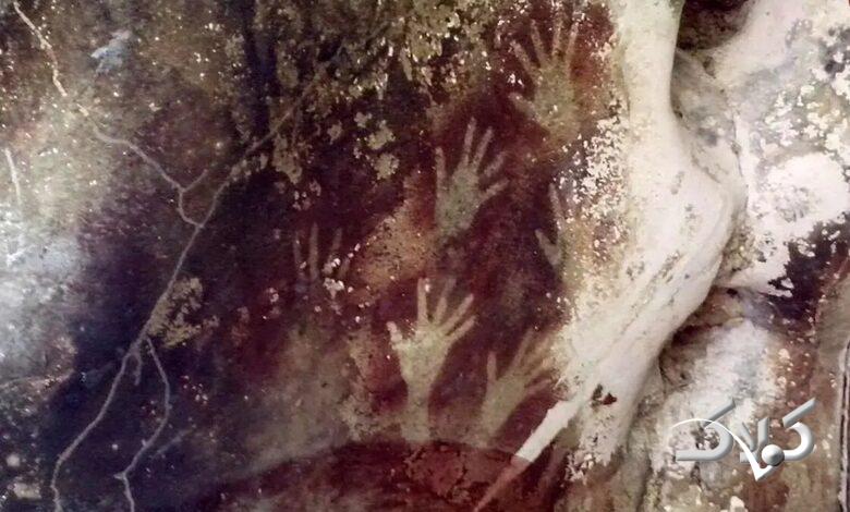 نقاشی دست انسان