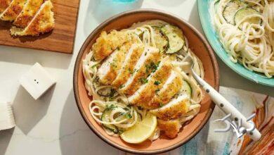 اسپاگتی مرغ