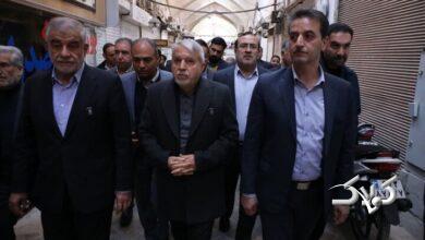 تحول درقلب طلایی یزد؛وزیر میراث ازطرح مرمت بازار تاریخی یزد بازدیدکرد