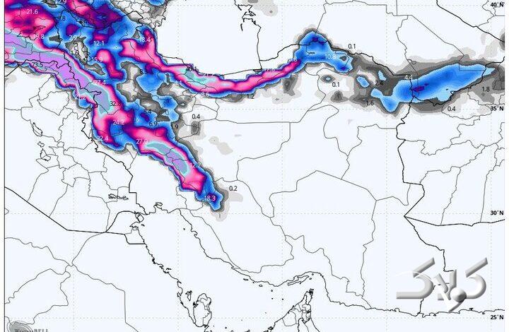 ورود سامانه بارشی جدید به کشور از فردا؛ تشدید آلودگی هوا در ۶ استان