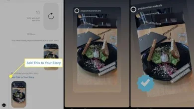 چطور استوری دیگران را استوری کنیم