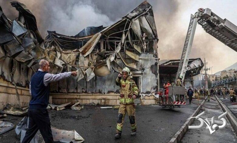 علت حریق بازارچه جنتآباد اعلام شد