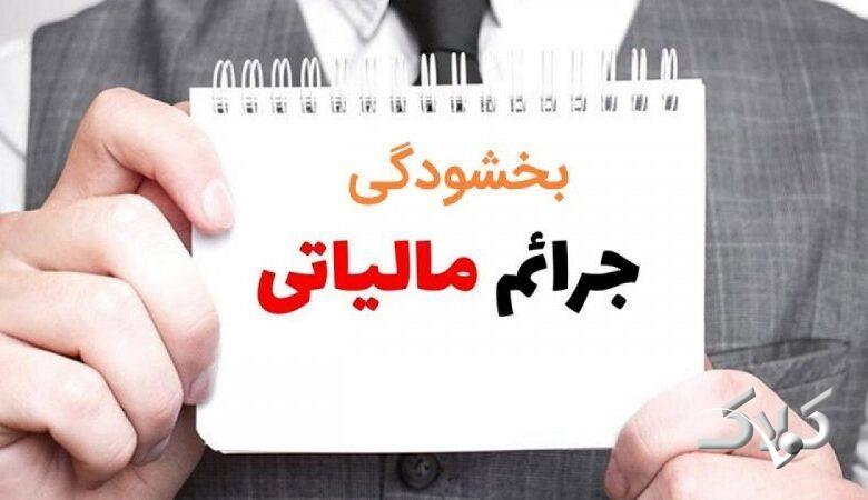 راهاندازی سامانه بخشودگی جرایم مالیاتی در کارتابل مؤدیان