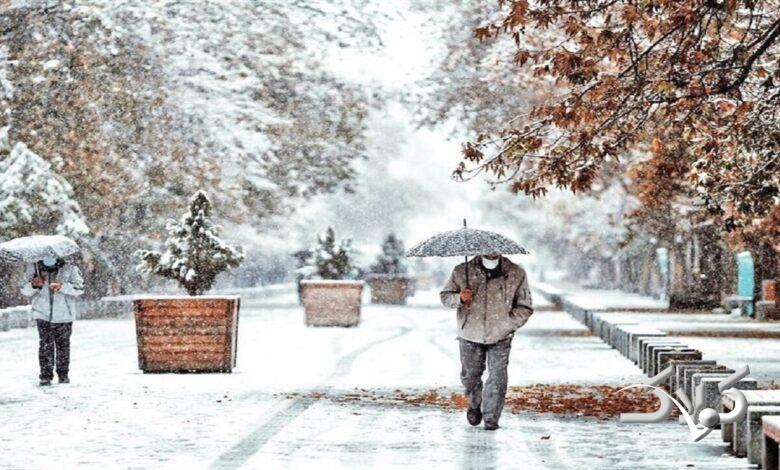 بارش قطعی برف، باران و تگرگ؛ ابرهای سیاه وارد این استانها شدند +اسامی