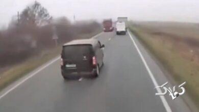 لحظه مرگبار تصادف فوتبالیها در جاده با ۷ کشته! +ویدیو