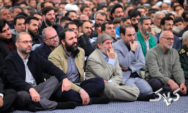 مجریهای شبکه افق به دیدار رهبری رفتند +عکس