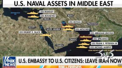 معرفی ناوهای آمریکایی که در اطراف ایران و کشورهای منطقه مستقر شدهاند +عکس