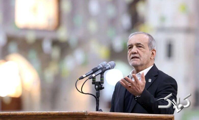 سانسور سخنرانی ۲۲ بهمن پزشکیان در صداوسیما!