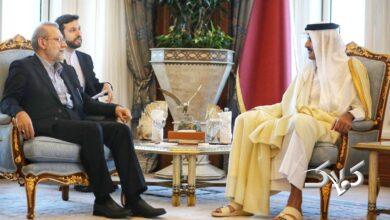 در دیدار مهم لاریجانی با امیر قطر چه گذشت؟