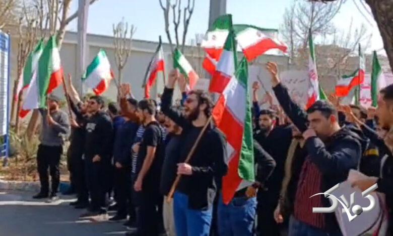 تجمع چهلم جانباختگان حوادث دیماه در دانشگاه شریف +ویدیو