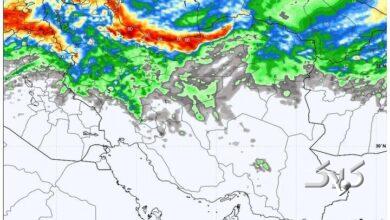 فردا بارش باران در ۱۰ استان کشور قطعی است +هواشناسی ۳ روز آینده
