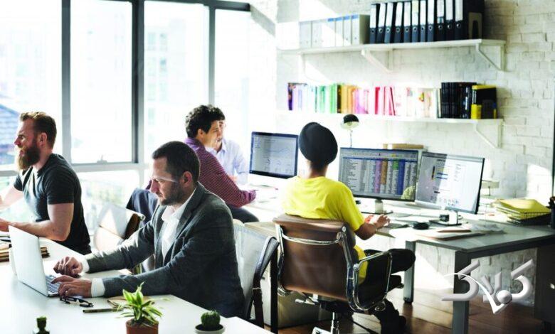 coworking space - office - محل کار - کارمند - اداره