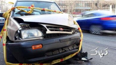 تصادف پراید با لیفان