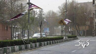 طوفان در تهران