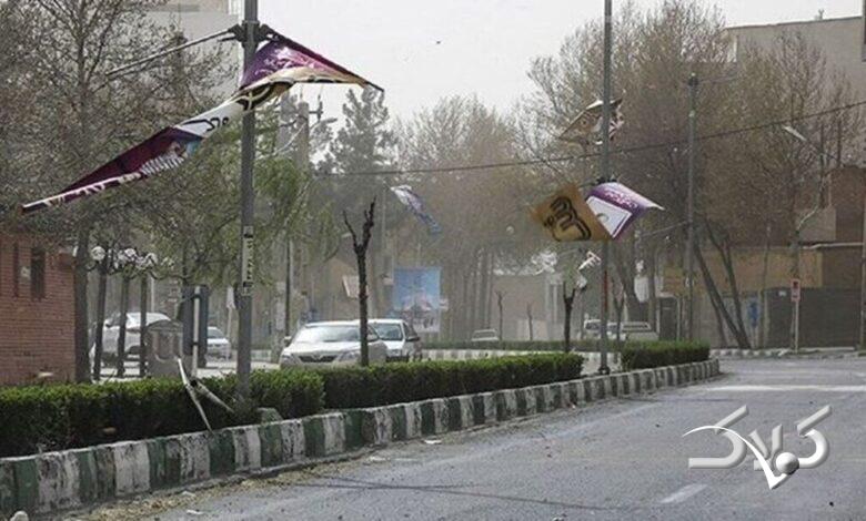 طوفان در تهران