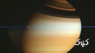 عکس روز ناسا از حلقههای زحل